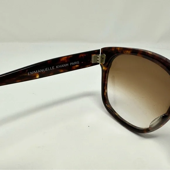 Authentic Vintage Emmanuelle Khanh Tortoise Shell sun glasses